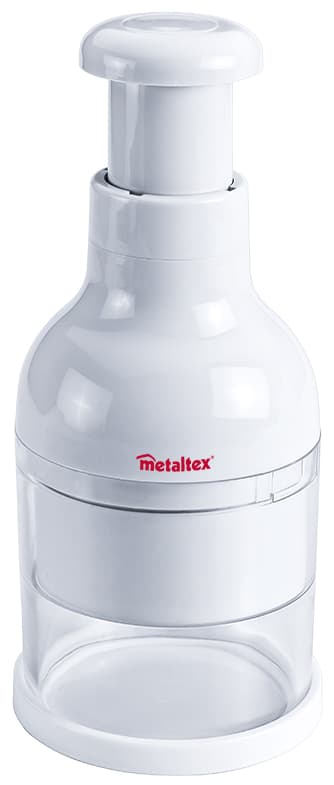 Metaltex Zwiebelhacker Twist, Weiß