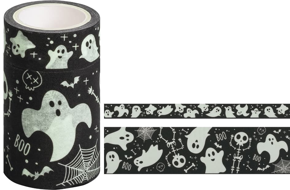 Heyda Deko-Klebeband Glow In The Dark , Geist,