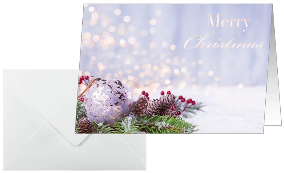 Sigel Weihnachtskarte , Charmful Christmas, , A6 Quer (A5)