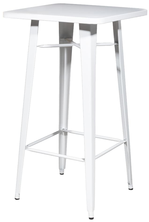 Paperflow Outdoor-Stehtisch Urban, (B)600 X (T)600 Mm, Weiß