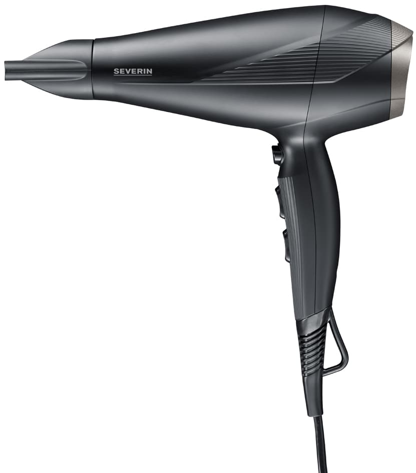 Severin Haartrockner Ht 0167, Schwarz / Silber