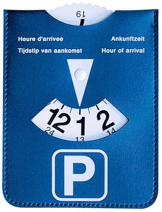Kangaro Parkscheibe, 24-Stunden-Einteilung, Blau