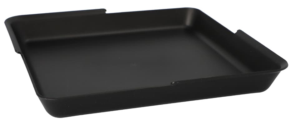 Papstar Circulware Mehrweg-Schale, Eckig, Ungeteilt, Schwarz