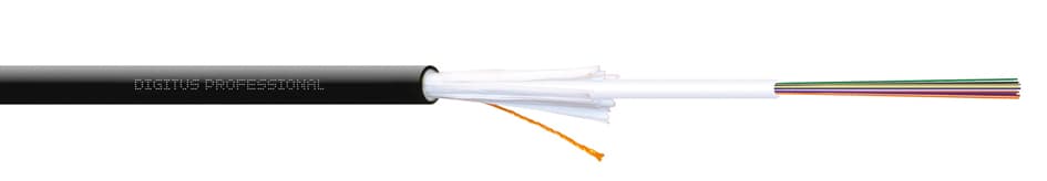 Digitus Lwl Installationskabel A/I-Dq (Zn)Bh 12e9, 100 M