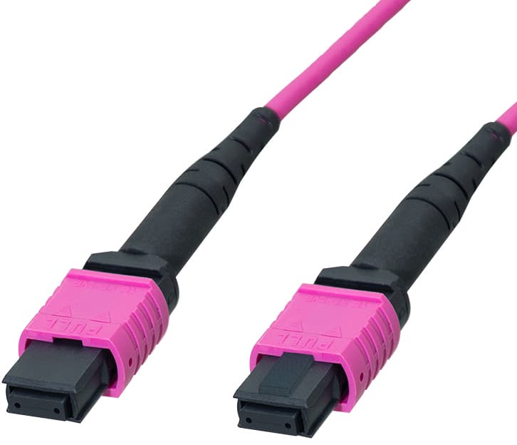 Logilink Mpo Patchkabel, 12 Fasern, Multimode, Om4, 1,0 M