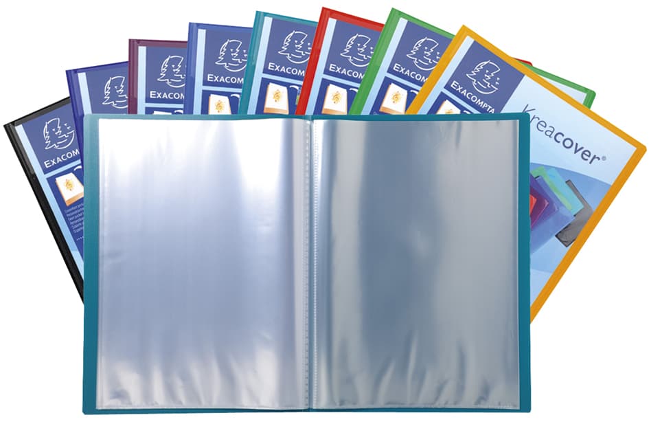 Exacompta Sichtbuch Kreacover, Pp, Din A4, 20 Hüllen