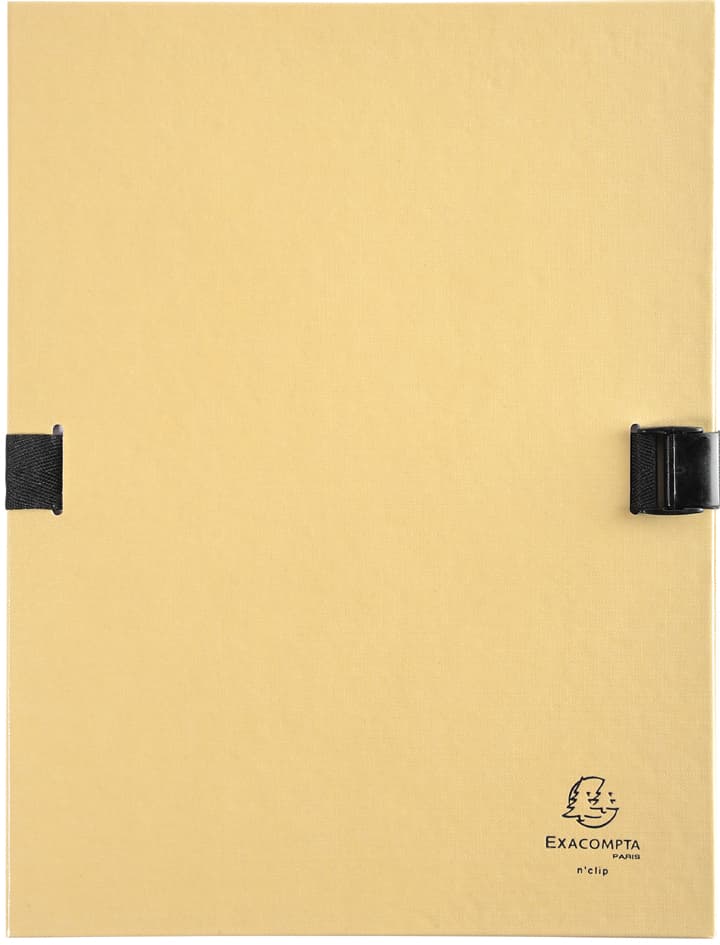Exacompta Dokumentenmappe N, Clip, Din A4, Beige