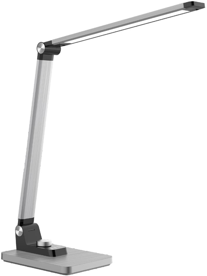 Paperflow Led-Tischleuchte Joa, Standfuß, Silber-Gebürstet