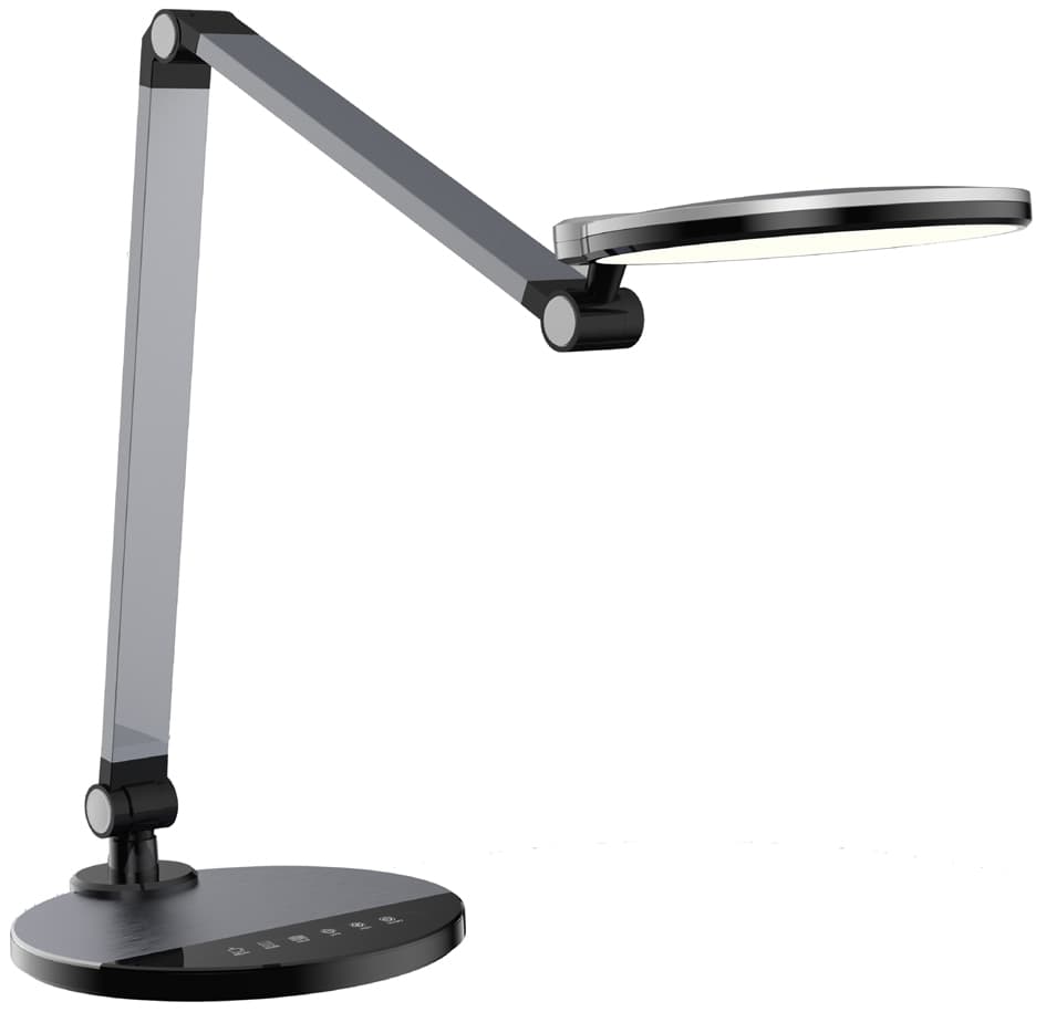 Paperflow Led-Tischleuchte Chuck, Standfuß, Schwarz