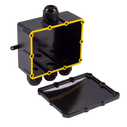 Shiverpeaks Netzwerk-Outdoor Kabelverbinder Box, Ip68, 1x3