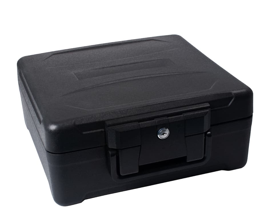 Pavo Feuerschutzkassette, 11 Liter, Schwarz