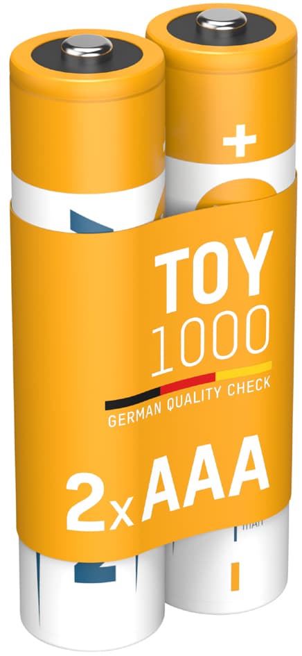 Ansmann Toy Nimh Akku, Micro Aaa, 1.000 Mah, 2er Blister
