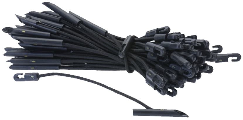 Dm-Folien Planenspanner, Länge: 300 Mm, Schwarz