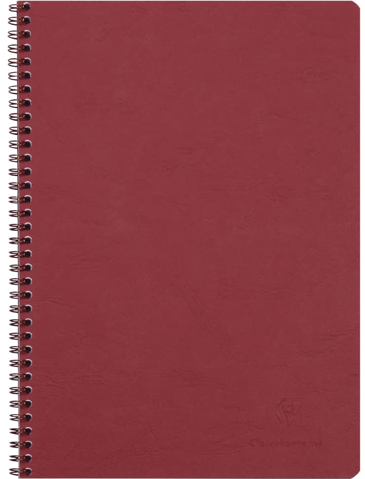 Clairefontaine Spiralbuch Nomaddict, Din A4, Rot