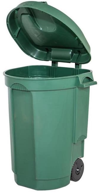 Eda Abfalltonne, 110 Liter, Kunststoff, Grün