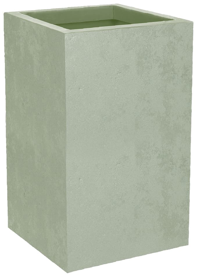 Poétic Pflanzsäule Basalt Up, Höhe: 495 Mm, Mandelgrün
