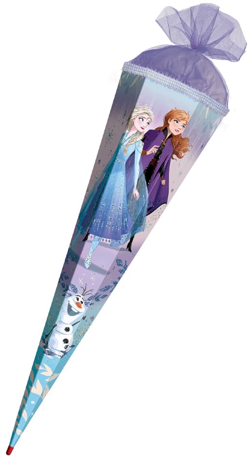 Roth Motiv-Schultüte , Disney Frozen, , Eckig, 850 Mm, Glitter