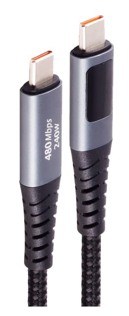 Shiverpeaks Daten- & Ladekabel Usb-C 2.0, Mit Display, 2,0 M