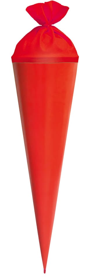Roth Bastelschultüte Mit Verschluss, 700 Mm, Rot