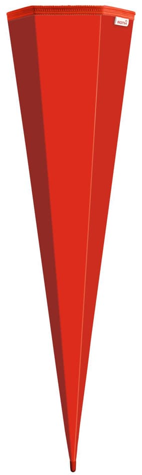 Roth Schultüten-Rohling Ohne Verschluss, 850 Mm, Rot