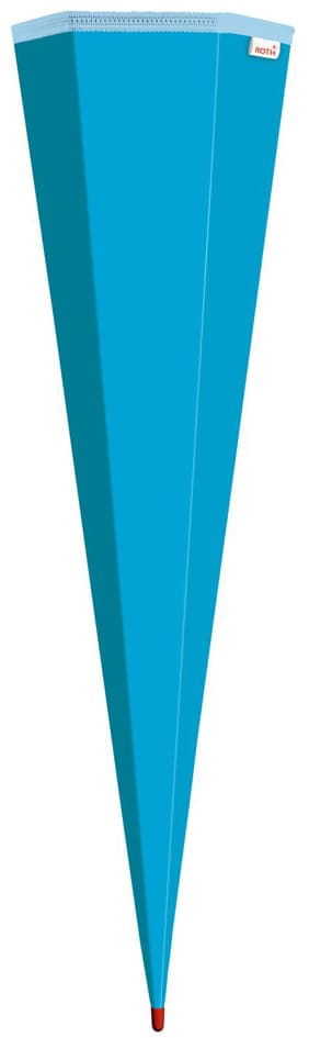 Roth Schultüten-Rohling Ohne Verschluss, 850 Mm, Pazifikblau