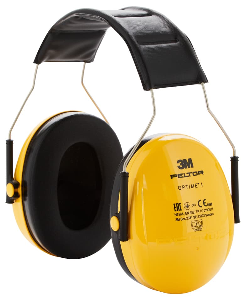 3m Peltor Kapsel-Gehörschutz Optime H510ac, Gelb/Schwarz