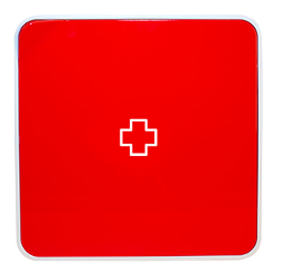 Paperflow Erste-Hilfe-Kasten , Multibox, , Rot