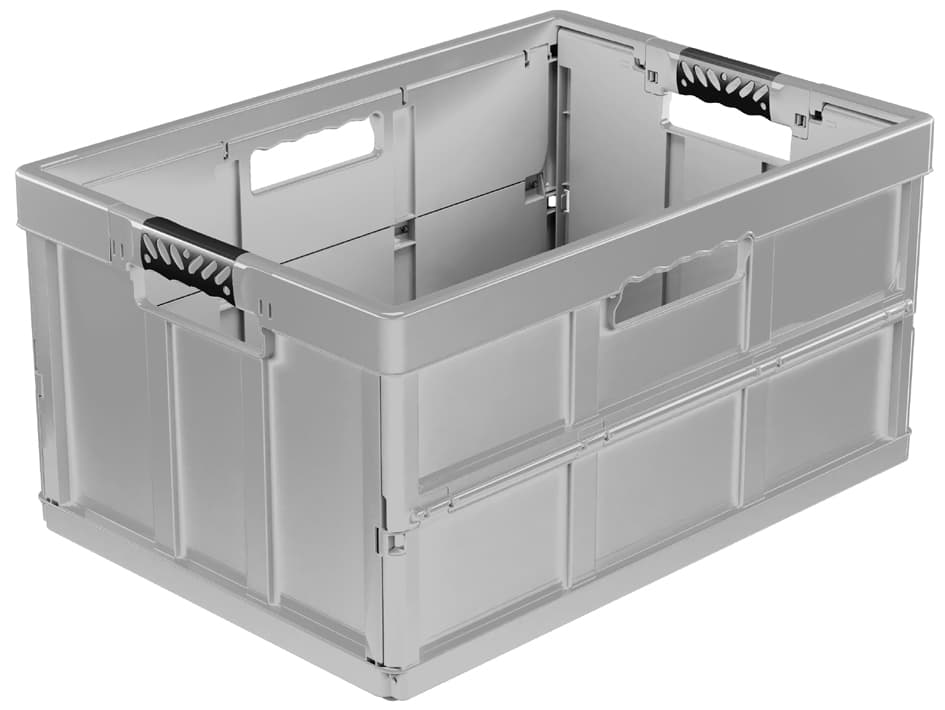 Keeeper Profi-Klappbox , Benno, , 45 Liter, Light Silver