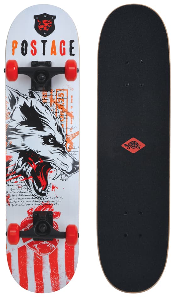 Schildkröt Skateboard Grinder 31, Wolf