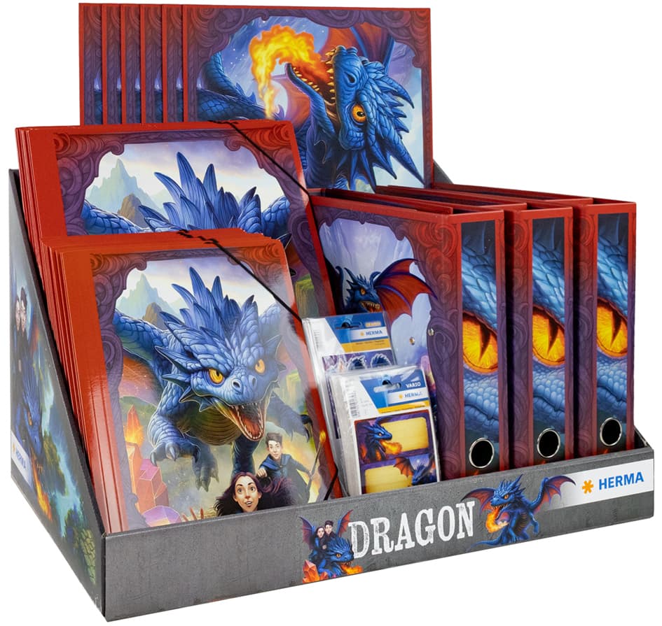Herma Motivserie , Dragon, , Thekendisplay
