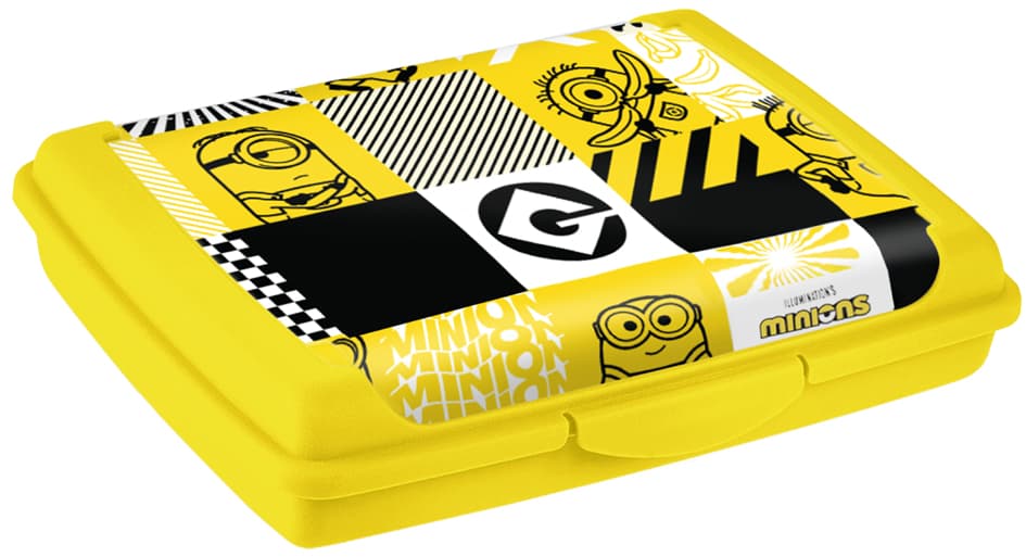 Keeeper Brotdose Carla Mini , Minions Mosaic, , 0,5 L, Gelb