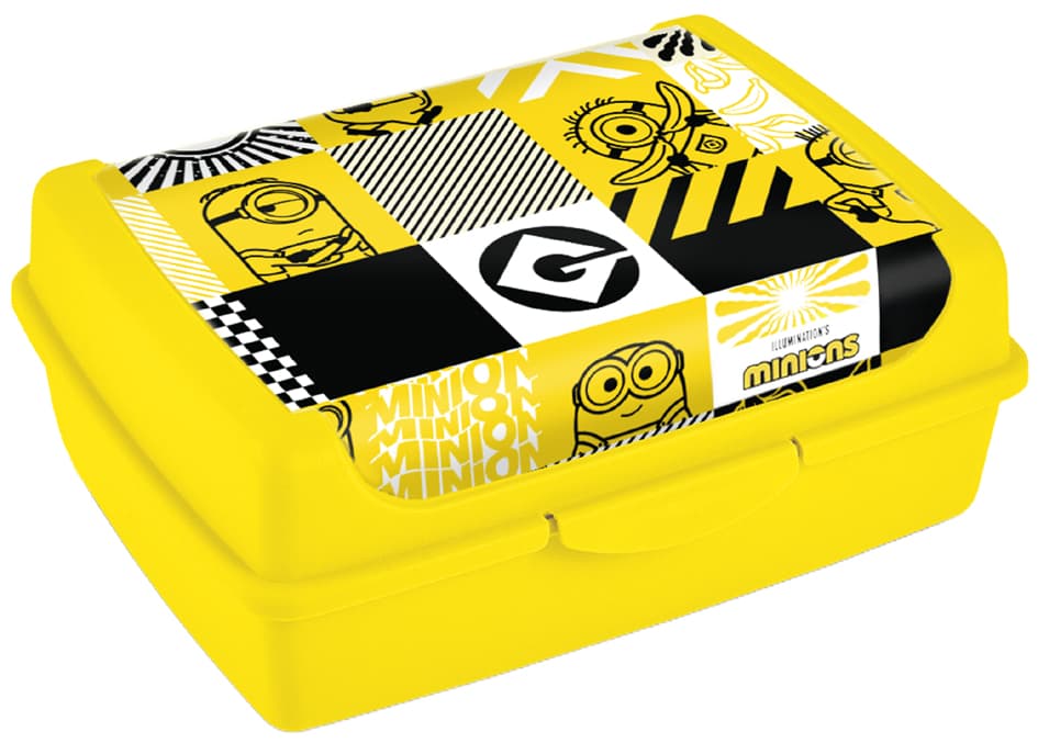 Keeeper Brotdose Carla Midi , Minions Mosaic, , 1,0 L, Gelb