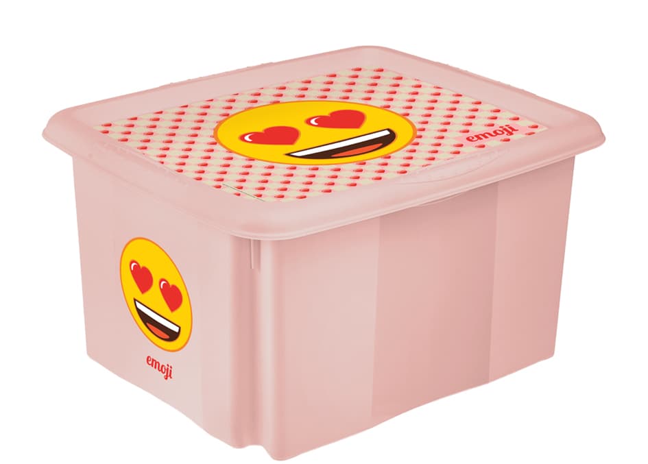 Keeeper Aufbewahrungsbox Karolina , Emoji Hearts, , 24 Liter