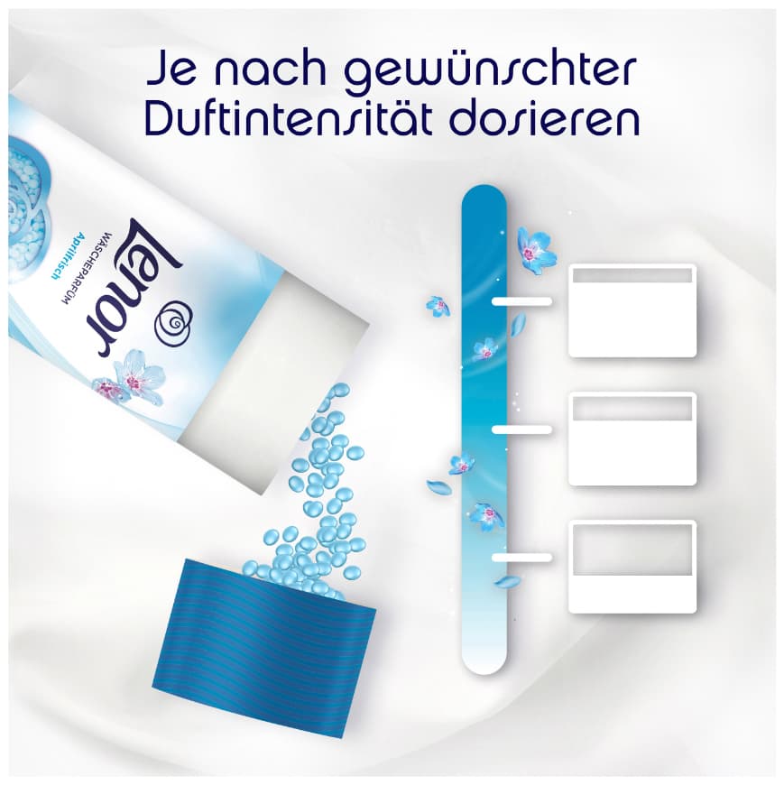 Lenor Wäscheparfüm Light , Frische Baumwollblüte, , 280 G