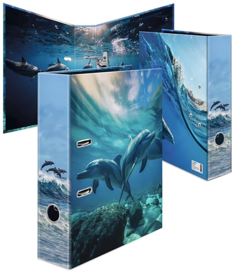 Herma Motivordner Lieblingstiere , Delfin, , Din A4