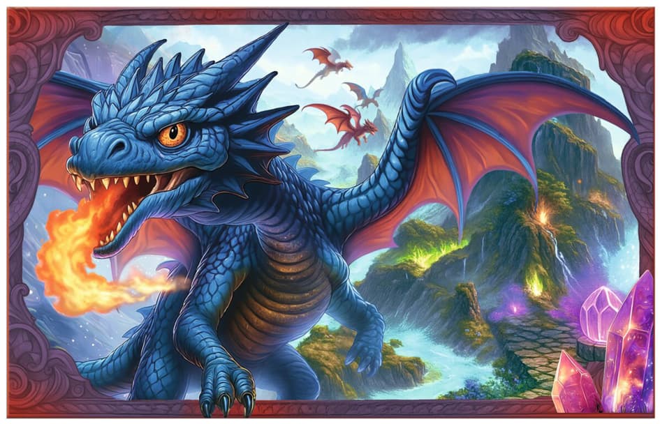 Herma Schreibunterlage , Dragon, , (B)550 X (H)350 Mm