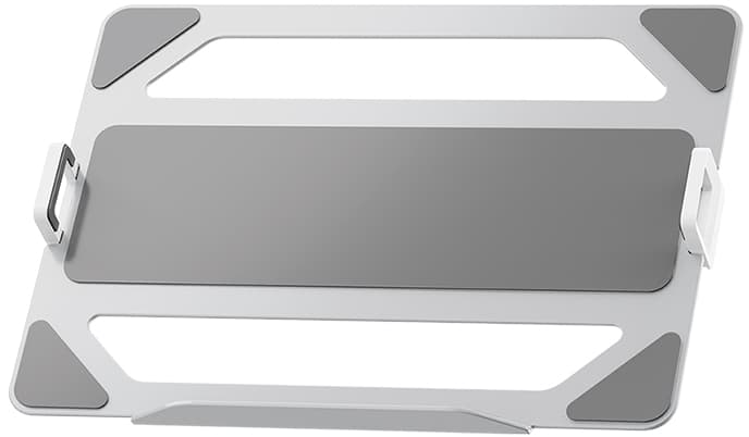 Logilink Notebookhalterung Für Monitorarm, Silber