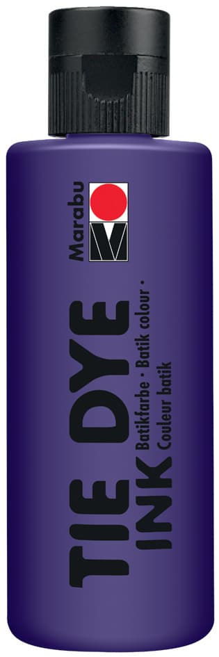 Marabu Batikfarbe Tie Dye Ink, 80 Ml, 037 Pflaume