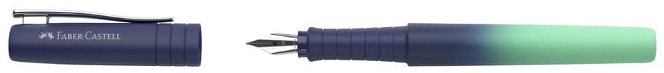 Faber-Castell Füllhalter Poly Pen, Buzzing Blue, M