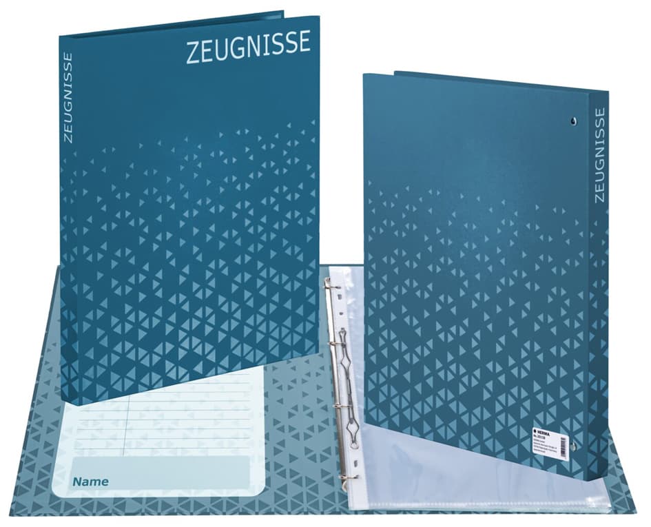 Herma Zeugnisringbuch, Din A4, Dunkelblau