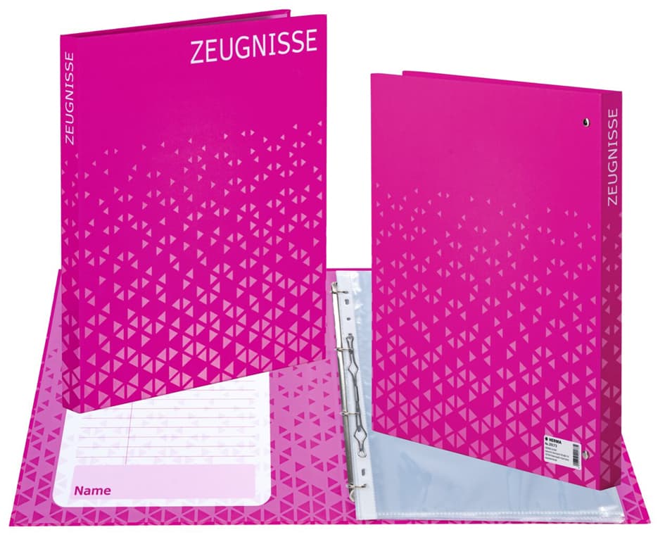 Herma Zeugnisringbuch, Din A4, Pink