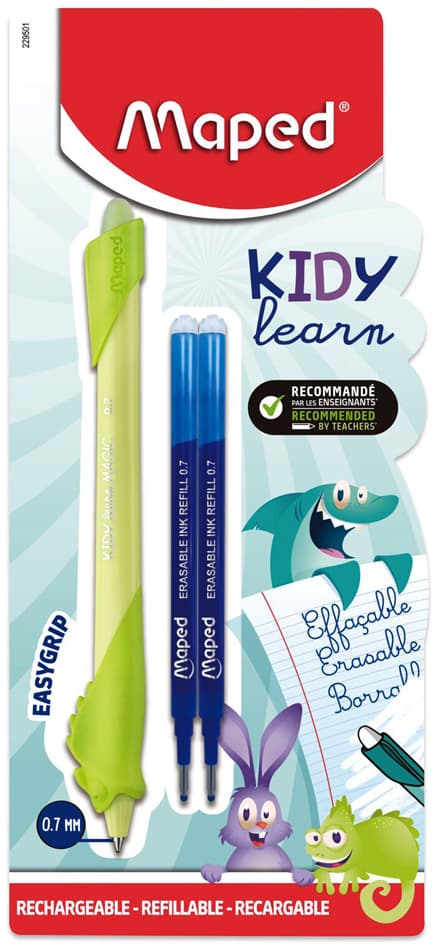 Maped Kidy Learn Magic Schreiblern-Tintenroller, Sortiert
