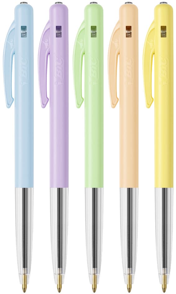 Bic Druckkugelschreiber M10 Pastel, 50er Box
