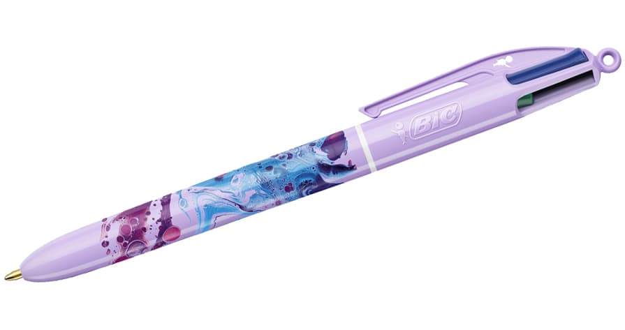 Bic Druckkugelschreiber 4 Colours Hydro