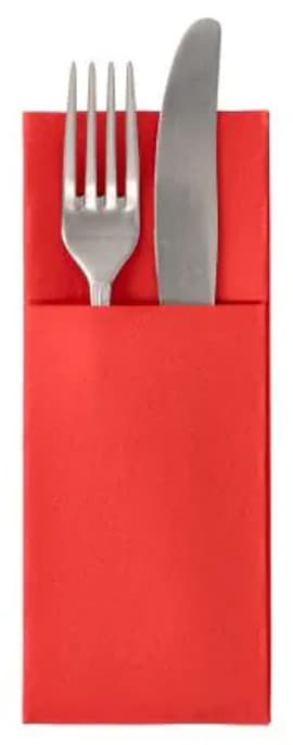 Papstar Servietten-Tasche , Royal Collection, , Rot