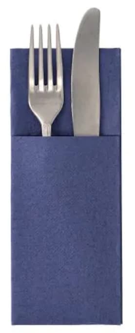 Papstar Servietten-Tasche , Royal Collection, , Dunkelblau