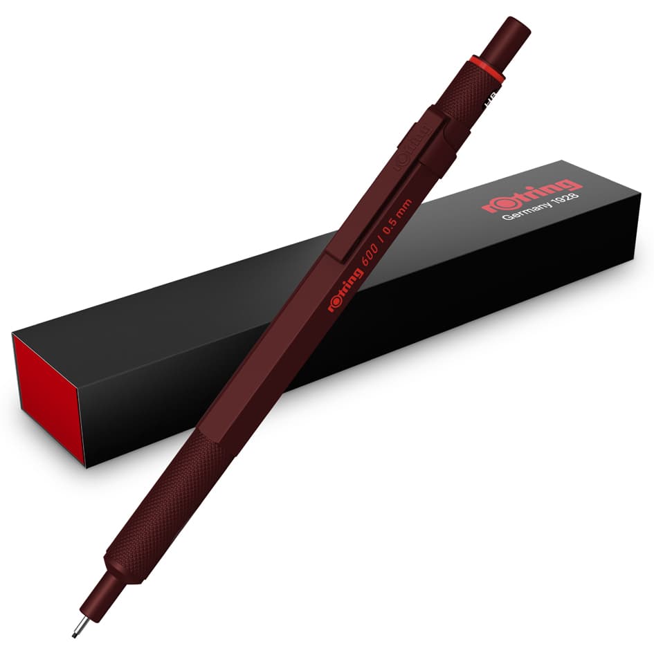 Rotring Feinminenstift 600, 0,5 Mm, Chocolate Truffle