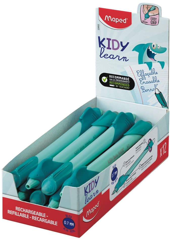 Maped Kidy Learn Magic Schreiblern-Tintenroller Hai, Display
