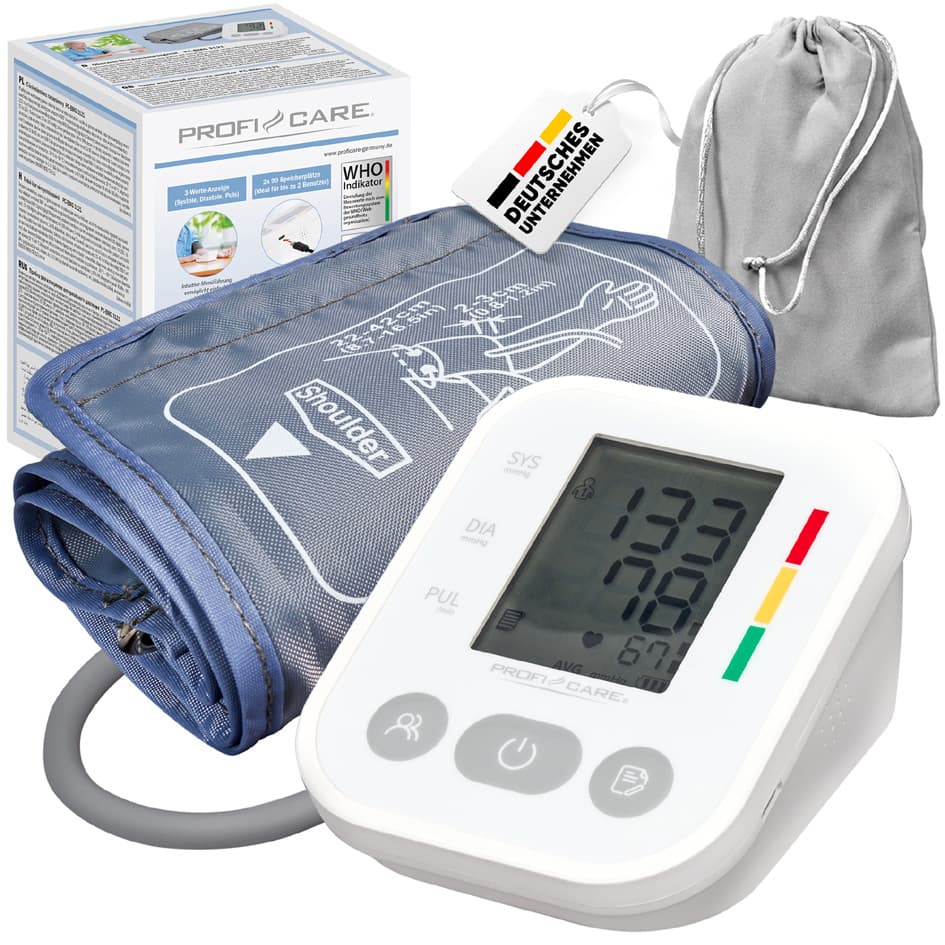 Profi Care Blutdruckmessgerät Pc-Bmg 3121, Weiß