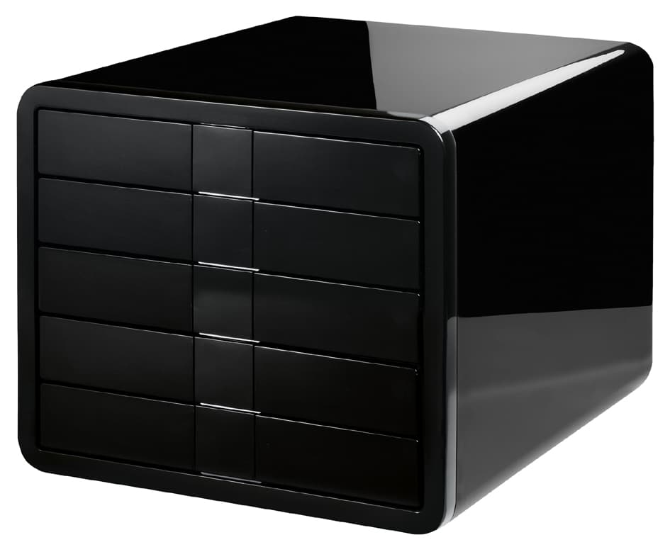 Restposten: Han Schubladenbox I-Box, 5 Schübe, Schwarz